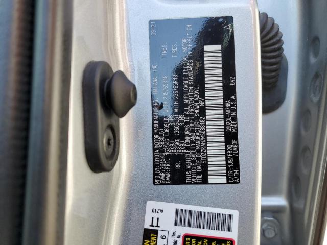 Photo 14 from auction – 2021 TOYOTA HIGHLANDER with VIN 5TDZZRAH7MS088182