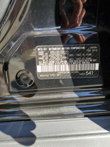 Photo 14 from auction – 2019 MITSUBISHI OUTLANDER with VIN JA4AD3A39KZ042999