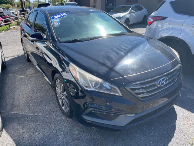 Photo 1 from auction – 2016 HYUNDAI SONATA SPO with VIN 5NPE34AF3GH393125