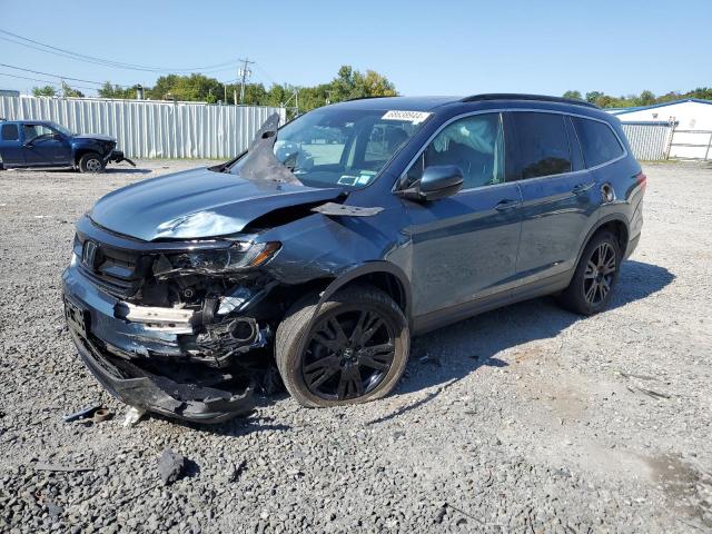 HONDA PILOT SE 2021 with VIN 5FNYF6H27MB045583 - Photo from auction