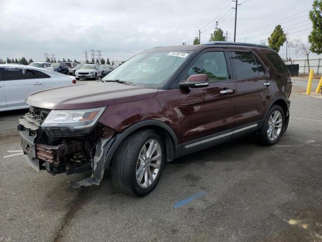 FORD EXPLORER L 2019 with VIN 1FM5K7F82KGA41726 - Photo from auction