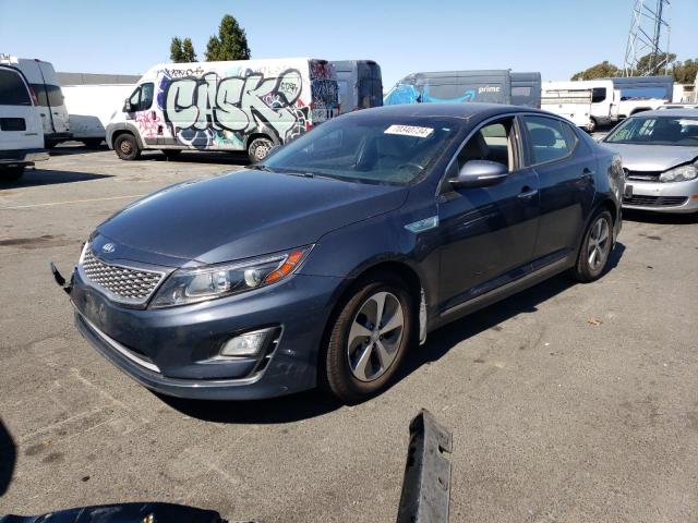 KIA OPTIMA HYB 2014 with VIN KNAGM4AD1E5071047 - Photo from auction