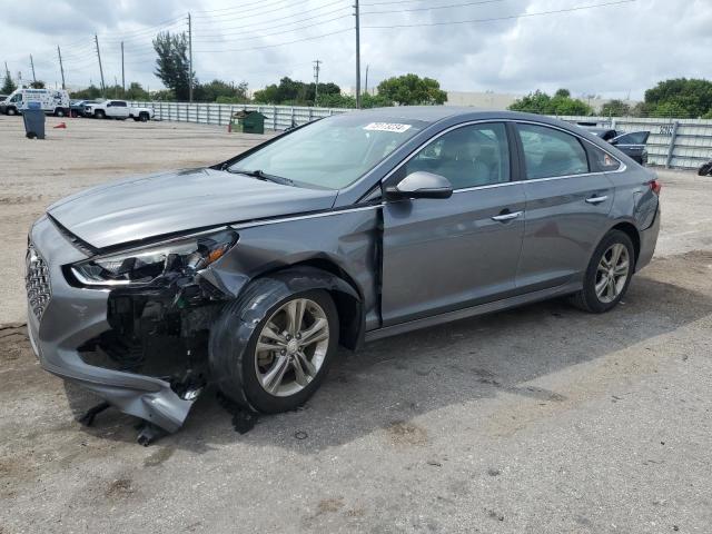 HYUNDAI SONATA LIM 2019 with VIN 5NPE34AF3KH741353 - Photo from auction