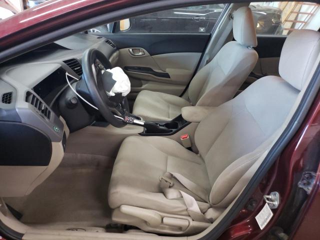 Photo 7 from auction – 2012 HONDA CIVIC LX with VIN 19XFB2F5XCE052573
