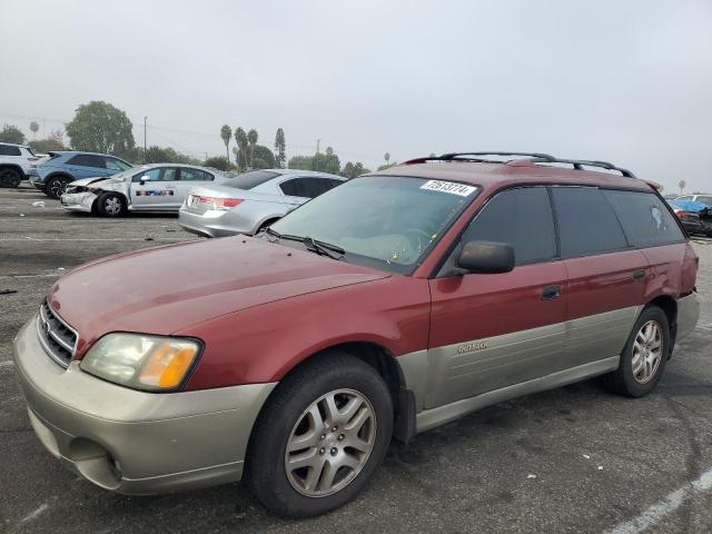 SUBARU LEGACY OUT 2002 with VIN 4S3BH675627645378 - Photo from auction