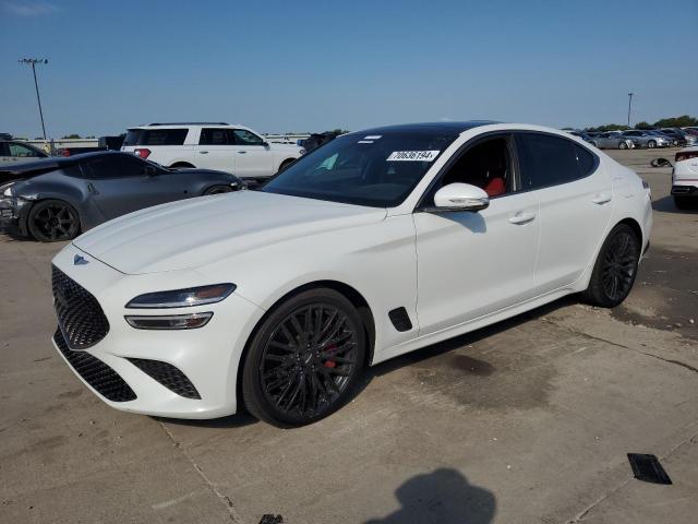 GENESIS G70 LAUNCH 2022 with VIN KMTG14TE9NU082984 - Photo from auction