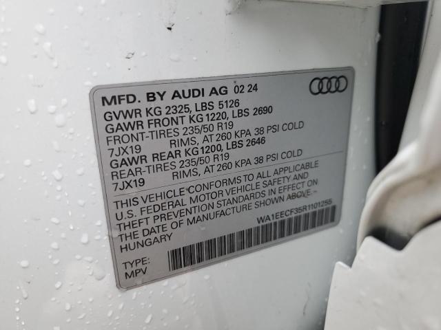 Photo 14 from auction – 2024 AUDI Q3 PREMIUM with VIN WA1EECF35R1101255