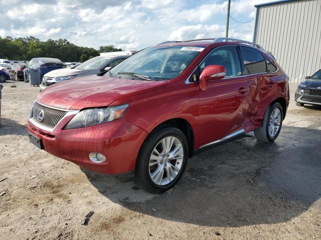 LEXUS RX 450H 2010 with VIN JTJBC1BAXA2029942 - Photo from auction