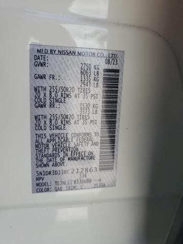 Photo 14 from auction – 2024 NISSAN PATHFINDER with VIN 5N1DR3DJ3RC212863