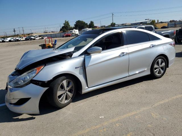 HYUNDAI SONATA HYB 2011 with VIN KMHEC4A42BA003688 - Photo from auction