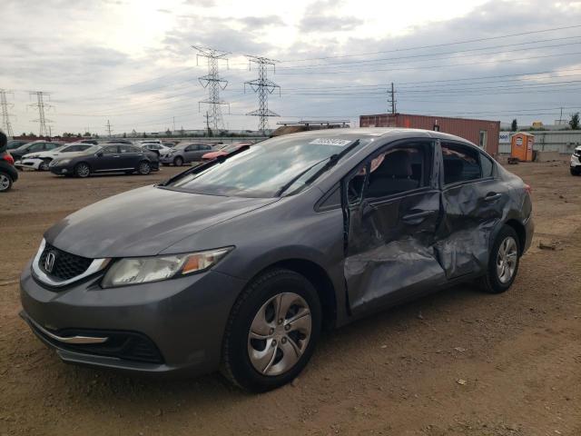 HONDA CIVIC LX 2013 with VIN 19XFB2F52DE088825 - Photo from auction