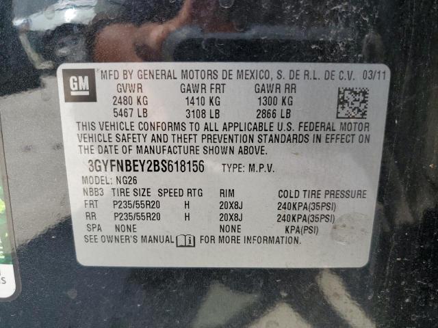 Photo 14 from auction – 2011 CADILLAC SRX PERFOR with VIN 3GYFNBEY2BS618156