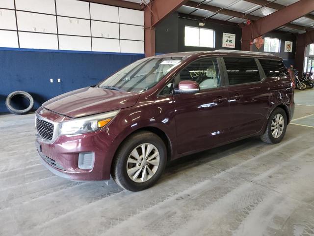 KIA SEDONA LX 2015 with VIN KNDMB5C10F6019389 - Photo from auction