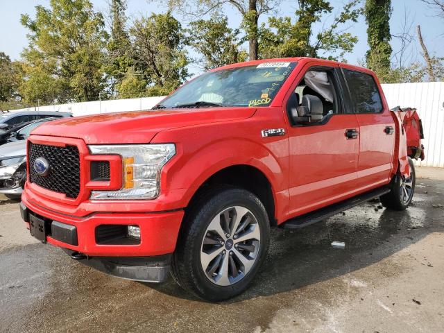 FORD F150 SUPER 2019 with VIN 1FTEW1EP9KKD62349 - Photo from auction