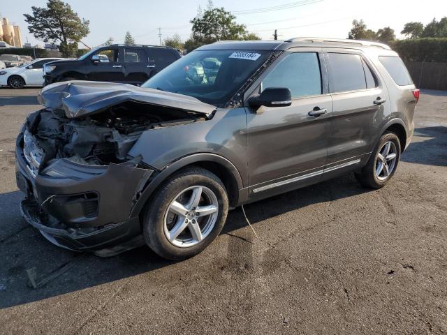FORD EXPLORER X 2018 with VIN 1FM5K7D83JGC00805 - Photo from auction