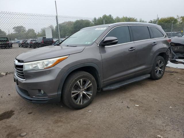 TOYOTA HIGHLANDER 2016 with VIN 5TDJKRFH5GS264158 - Photo from auction