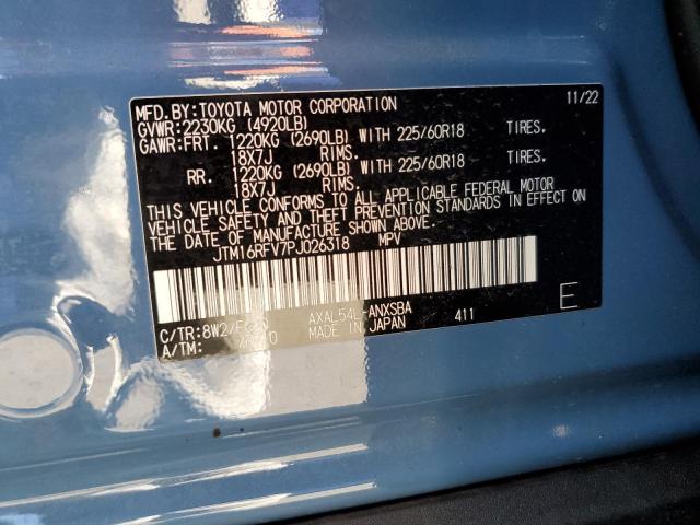 Photo 14 from auction – 2023 TOYOTA RAV4 SE with VIN JTM16RFV7PJ026318