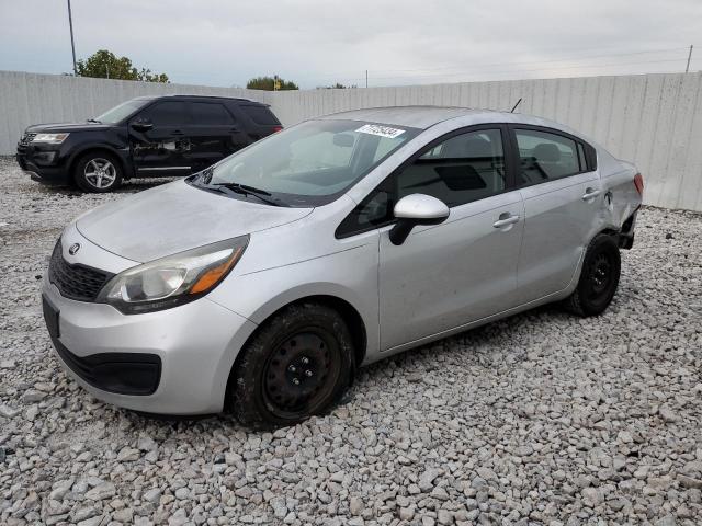 KIA RIO LX 2014 with VIN KNADM4A39E6375733 - Photo from auction