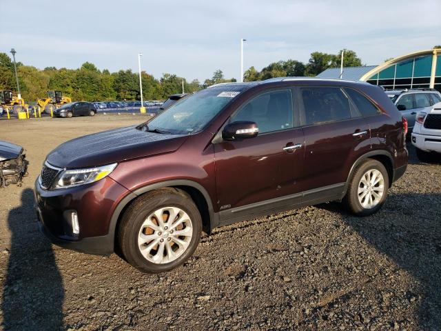 KIA SORENTO EX 2015 with VIN 5XYKUDA73FG625222 - Photo from auction