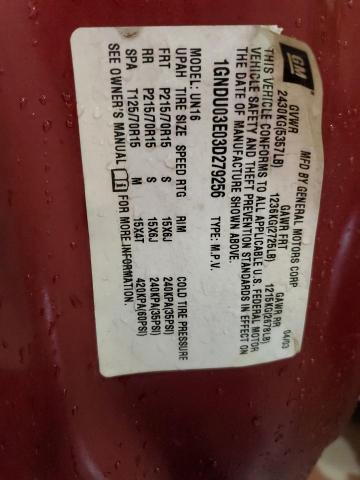 Photo 14 from auction – 2003 CHEVROLET VENTURE with VIN 1GNDU03E03D279256