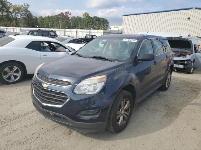 CHEVROLET EQUINOX LS 2017 with VIN 2GNALBEK4H1534708 - Photo from auction
