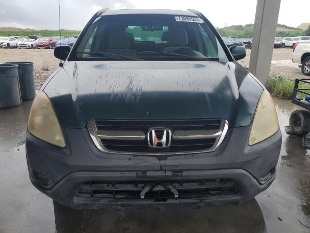 Photo 5 from auction – 2002 HONDA CR-V EX with VIN SHSRD78862U001214