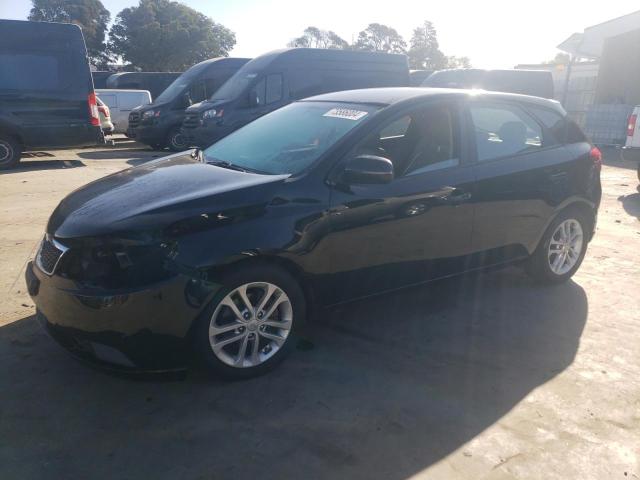 KIA FORTE EX 2012 with VIN KNAFU5A25C5602733 - Photo from auction