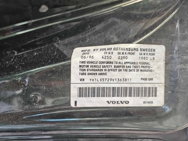 Photo 10 from auction – 1997 VOLVO 850 T5 with VIN YV1LS5729V1363811