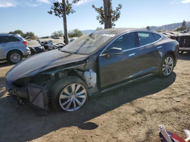 TESLA MODEL S 2016 with VIN 5YJSA1E21GF128989 - Photo from auction