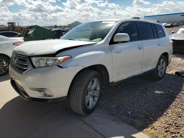 TOYOTA HIGHLANDER 2013 with VIN 5TDDK3EHXDS273414 - Photo from auction