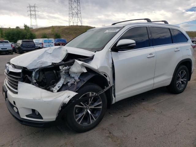 TOYOTA HIGHLANDER 2016 with VIN 5TDJKRFH5GS505801 - Photo from auction