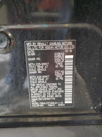 Photo 14 from auction – 2016 NISSAN ROGUE S with VIN KNMAT2MT2GP697779