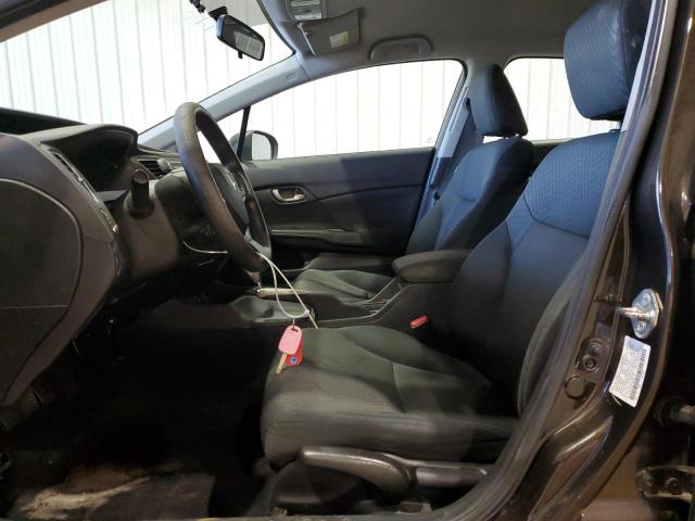 Photo 7 from auction – 2014 HONDA CIVIC LX with VIN 2HGFB2F57EH537181