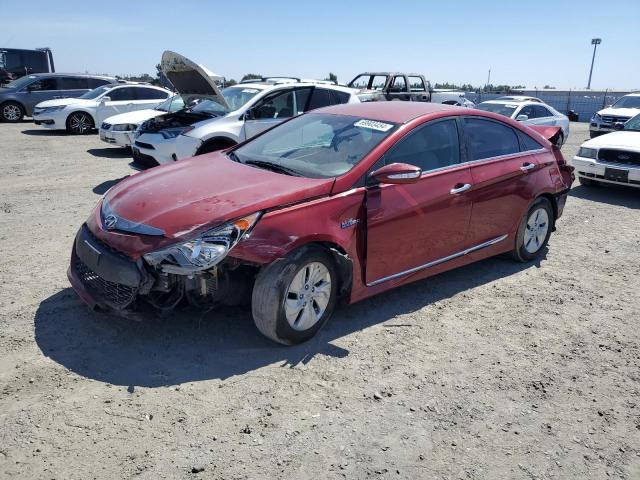 HYUNDAI SONATA HYB 2013 with VIN KMHEC4A42DA070245 - Photo from auction