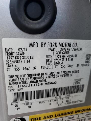 Photo 14 from auction – 2017 FORD EXPEDITION with VIN 1FMJU1HT2HEA55623