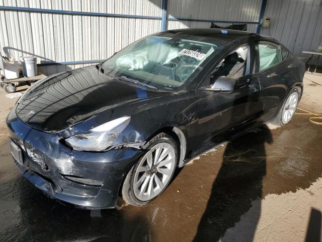 TESLA MODEL 3 2022 with VIN 5YJ3E1EA5NF304729 - Photo from auction