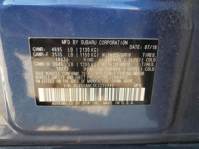 Photo 14 from auction – 2019 SUBARU OUTBACK 2. with VIN 4S4BSANCXK3203440