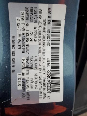 Photo 14 from auction – 2015 MAZDA CX-9 SPORT with VIN JM3TB3BV4F0462837