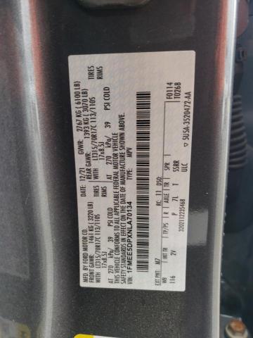 Photo 14 from auction – 2022 FORD BRONCO BAS with VIN 1FMEE5DPXNLA70134