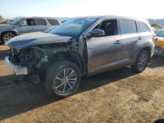 TOYOTA HIGHLANDER 2019 with VIN 5TDJGRFH9KS052633 - Photo from auction