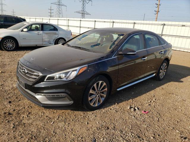 Photo 1 from auction – 2016 HYUNDAI SONATA SPO with VIN 5NPE34AF6GH338863