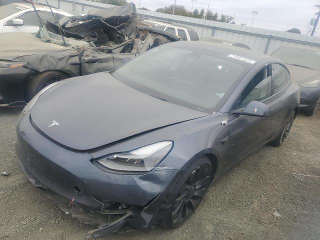 TESLA MODEL 3 2022 with VIN 5YJ3E1EC8NF240641 - Photo from auction