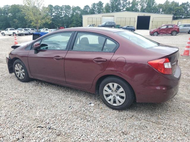 Photo 2 from auction – 2012 HONDA CIVIC LX with VIN 2HGFB2F55CH572704