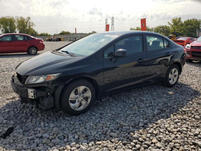 HONDA CIVIC LX 2013 with VIN 19XFB2F53DE073461 - Photo from auction