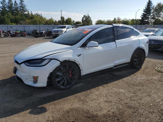 TESLA MODEL X 2018 with VIN 5YJXCBE43JF131651 - Photo from auction