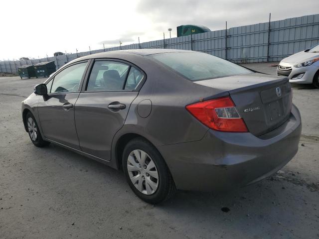 Photo 2 from auction – 2012 HONDA CIVIC LX with VIN 19XFB2F53CE362211