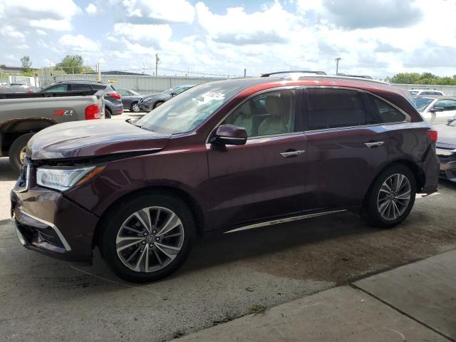 ACURA MDX TECHNO 2017 with VIN 5FRYD4H56HB011675 - Photo from auction