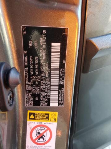 Photo 14 from auction – 2019 TOYOTA HIGHLANDER with VIN 5TDYZRFH0KS308991