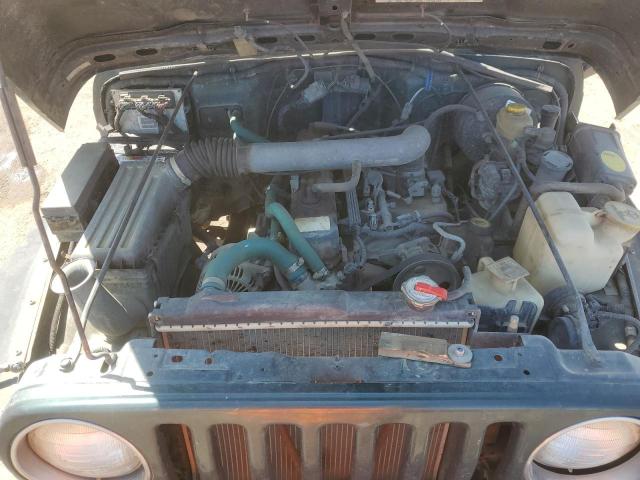 Photo 11 from auction – 2000 JEEP WRANGLER / with VIN 1J4FA49SXYP701807