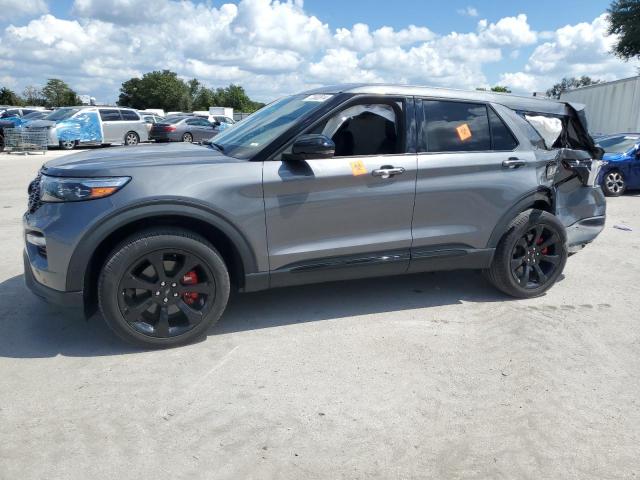 FORD EXPLORER S 2022 with VIN 1FM5K8GC7NGA26099 - Photo from auction